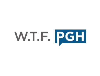 W.T.F. PGH logo design by enilno