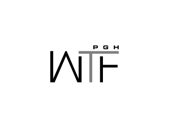 W.T.F. PGH logo design by ingepro
