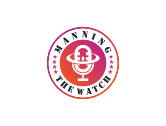 Manning the Watch logo design by SmartTaste