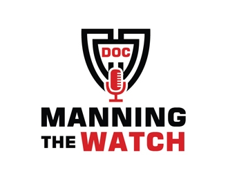 Manning the Watch logo design by Roma