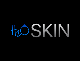 H2O Skin logo design by mutafailan