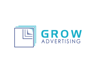 Grow Advertising logo design by giphone