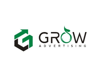 Grow Advertising logo design by sanworks