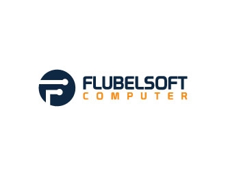 Flubelsoft computer logo design by imalaminb