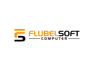 Flubelsoft computer logo design by imagine