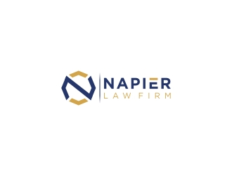 Napier Law Firm logo design by CreativeKiller