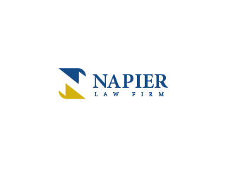 Napier Law Firm logo design by booma