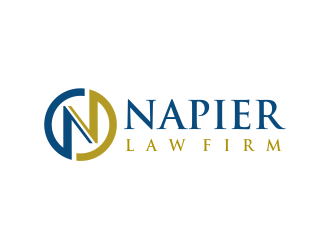 Napier Law Firm logo design by Girly