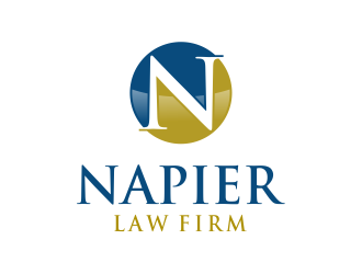 Napier Law Firm logo design by Girly