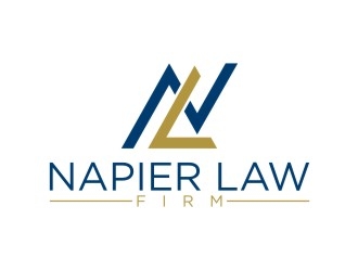 Napier Law Firm logo design by agil
