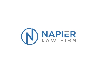 Napier Law Firm logo design by labo