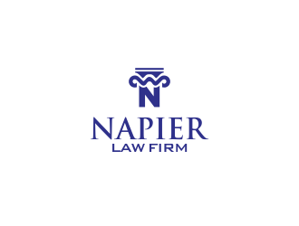Napier Law Firm logo design by YONK