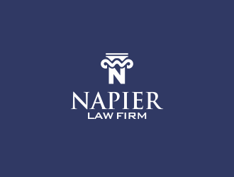 Napier Law Firm logo design by YONK