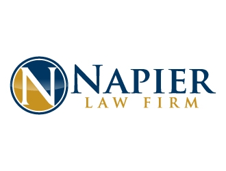 Napier Law Firm logo design by jaize