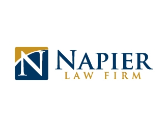Napier Law Firm logo design by jaize