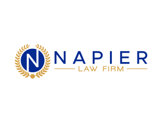 Napier Law Firm logo design by lexipej