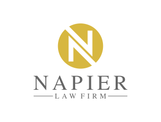 Napier Law Firm logo design by Kopiireng