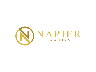 Napier Law Firm logo design by Kopiireng