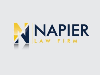 Napier Law Firm logo design by Erasedink
