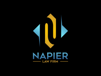 Napier Law Firm logo design by ekitessar