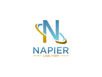 Napier Law Firm logo design by ekitessar