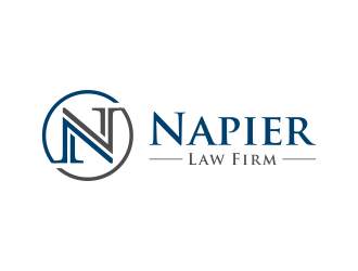 Napier Law Firm logo design by mashoodpp