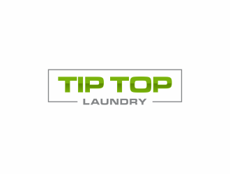 TIP TOP LAUNDRY logo design by haidar
