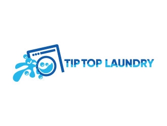TIP TOP LAUNDRY logo design by Erasedink