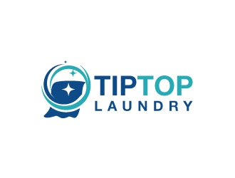 TIP TOP LAUNDRY logo design by artbitin