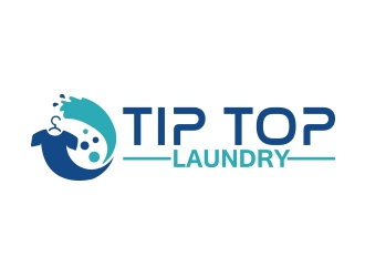 TIP TOP LAUNDRY logo design by sarfaraz