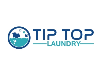 TIP TOP LAUNDRY logo design by sarfaraz