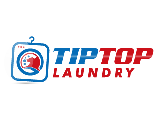 TIP TOP LAUNDRY logo design by akilis13