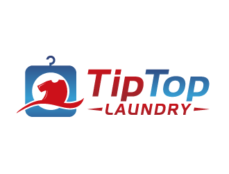 TIP TOP LAUNDRY logo design by akilis13