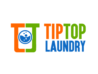 TIP TOP LAUNDRY logo design by serprimero