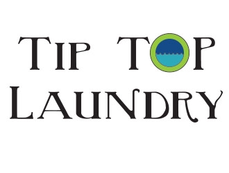 TIP TOP LAUNDRY logo design by not2shabby