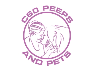 C60 Peeps and Pets logo design by Suvendu