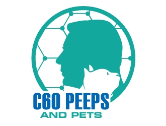 C60 Peeps and Pets logo design by Suvendu