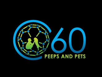 C60 Peeps and Pets logo design by REDCROW