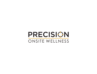 Precision Onsite Wellness logo design by L E V A R