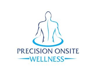 Precision Onsite Wellness logo design by mckris