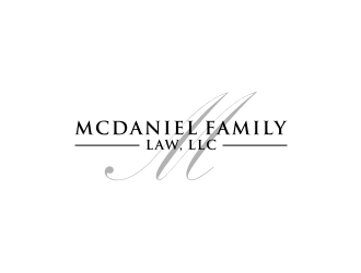 McDaniel Family Law, LLC  logo design by Zhafir