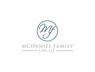 McDaniel Family Law, LLC  logo design by checx