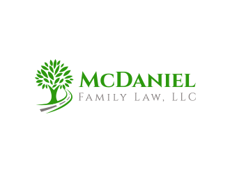 McDaniel Family Law, LLC  logo design by keylogo