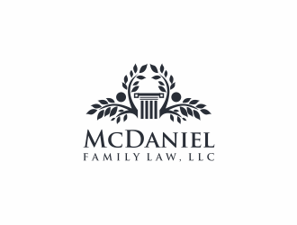 McDaniel Family Law, LLC  logo design by ammad
