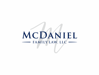 McDaniel Family Law, LLC  logo design by ammad