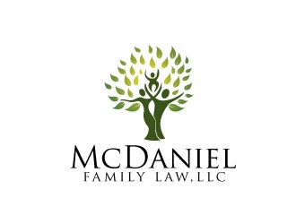McDaniel Family Law, LLC  logo design by riezra