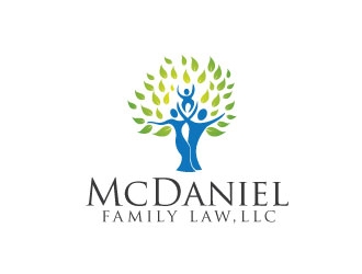 McDaniel Family Law, LLC  logo design by riezra