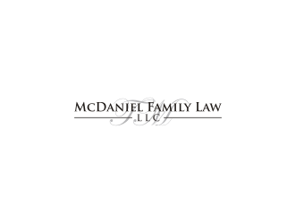 McDaniel Family Law, LLC  logo design by narnia