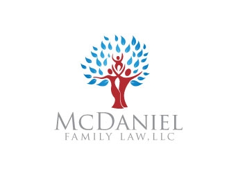 McDaniel Family Law, LLC  logo design by riezra