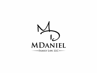 McDaniel Family Law, LLC  logo design by eagerly